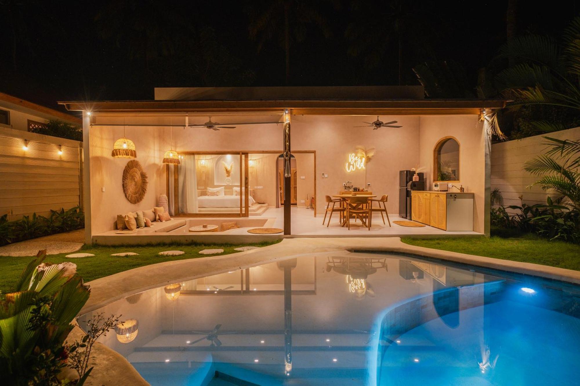 Gili Boho Villas - Aesthetic Private Pool Villas 길리트라왕안 외부 사진