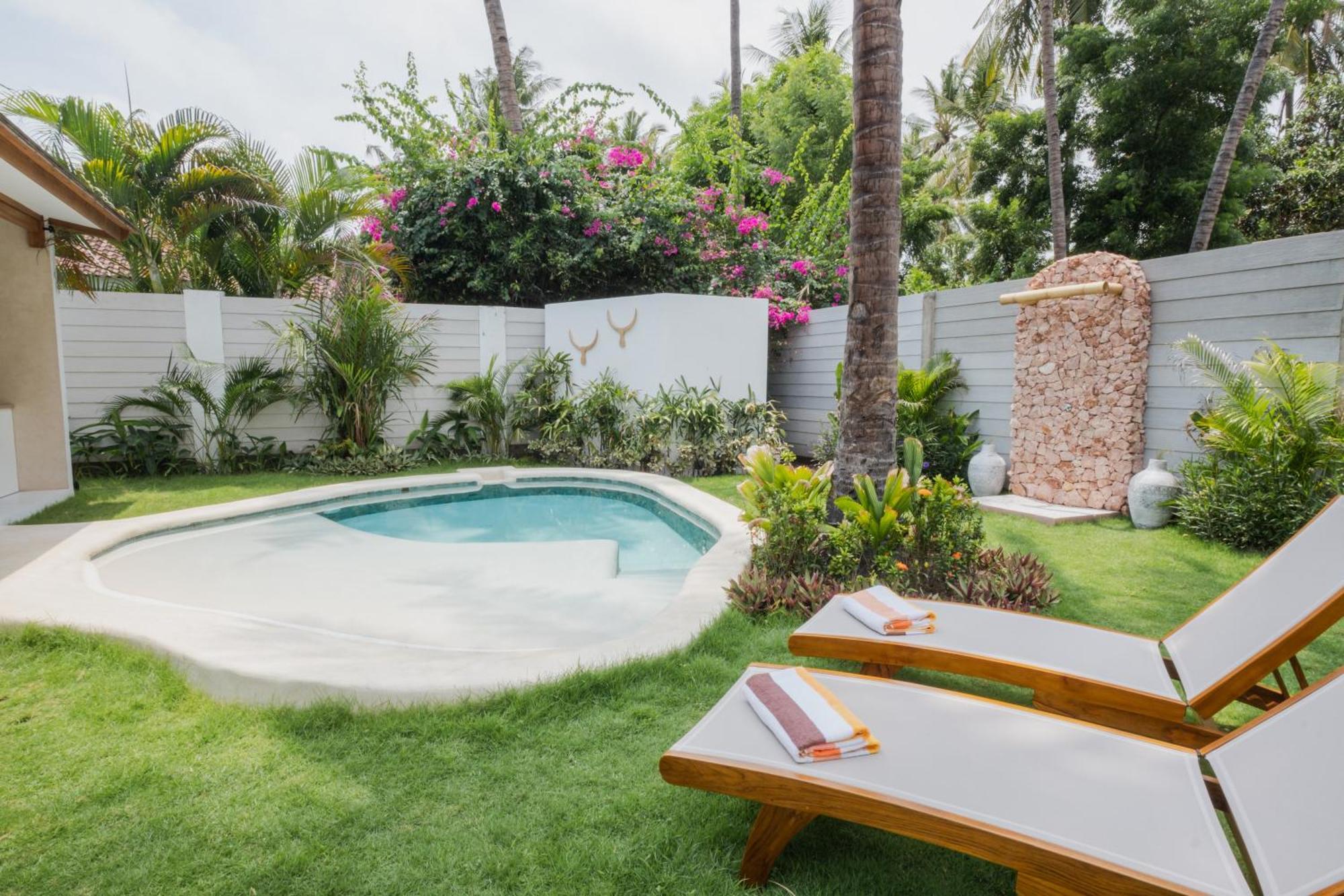 Gili Boho Villas - Aesthetic Private Pool Villas 길리트라왕안 외부 사진