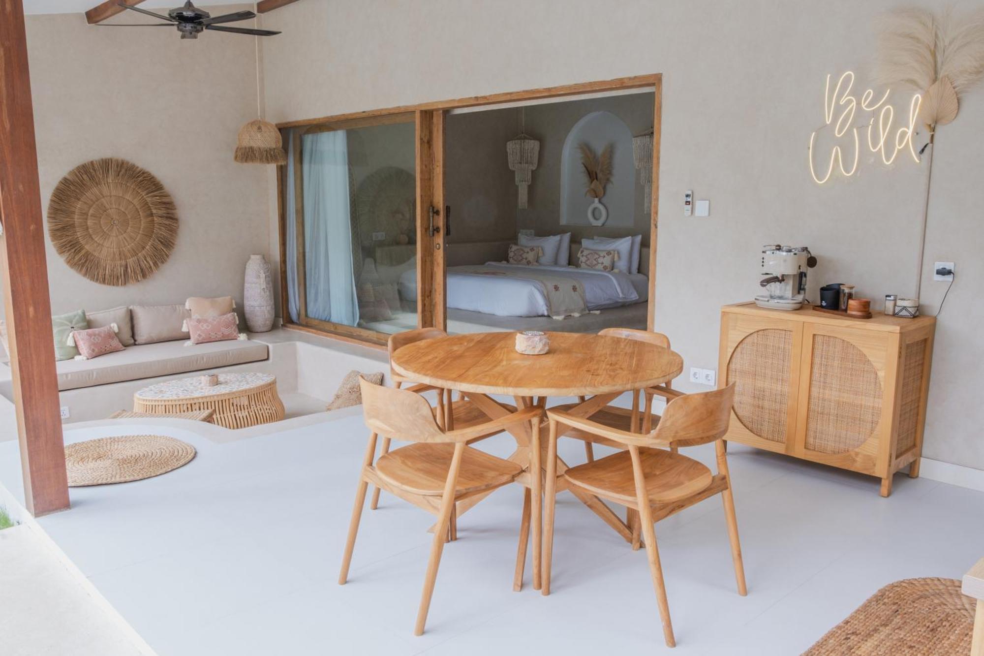 Gili Boho Villas - Aesthetic Private Pool Villas 길리트라왕안 외부 사진