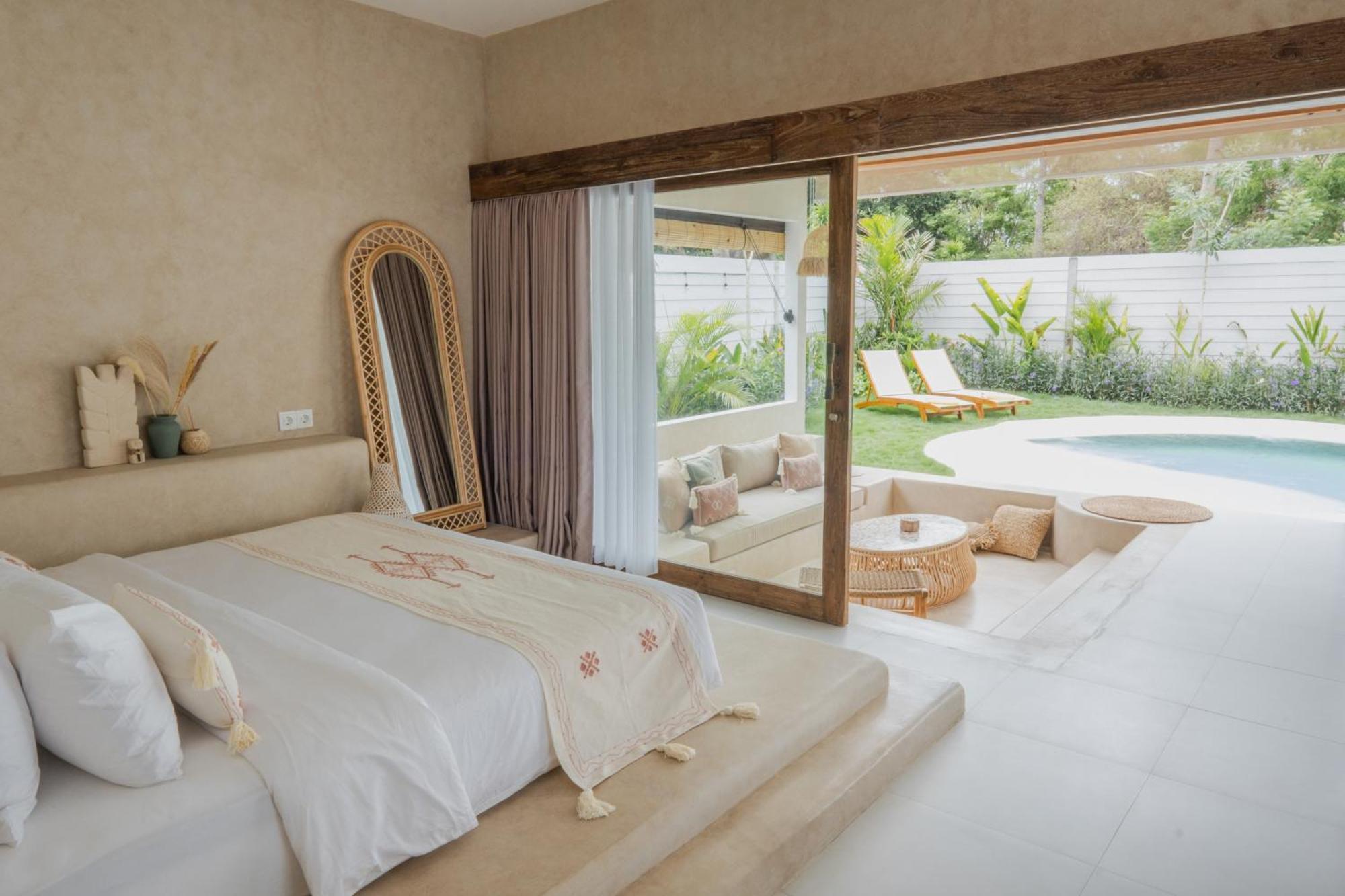 Gili Boho Villas - Aesthetic Private Pool Villas 길리트라왕안 외부 사진