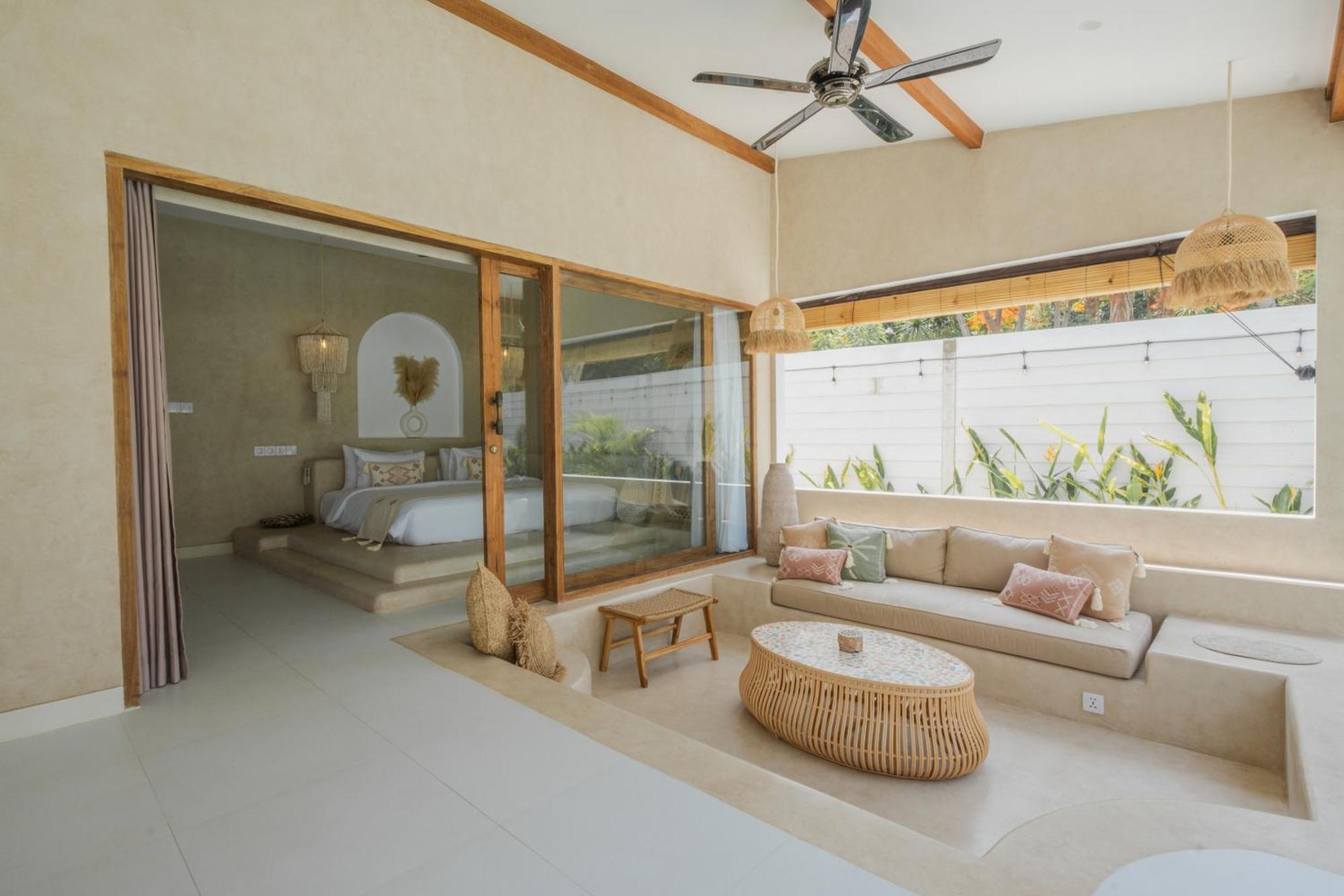 Gili Boho Villas - Aesthetic Private Pool Villas 길리트라왕안 외부 사진